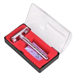Manual shaving razor - double edge - with bladeShaving