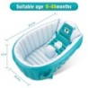 Inflatable baby bathtub - swimming pool - portable - foldable - non slip - cartoon bearSwimming