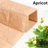 3D wall sticker - self adhesive foam - wallpaper - waterproof - brick design - 60 * 30cmWall stickers