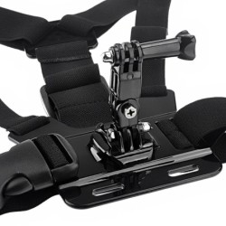Adjustable chest strap - phone / GoPro camera holderMounts