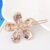 Crystal flower hair pinHair clips