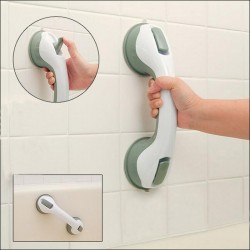 Bathroom safety handle bar - anti slip - with vacuum suction cupBathroom