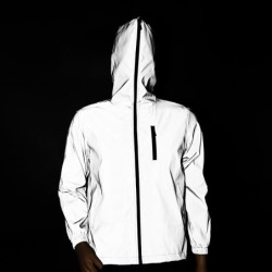 Reflective hooded jacket - unisexJackets