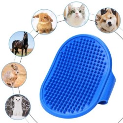 Dogs / cats grooming brush - rubber comb - adjustable ring handleCare