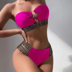 Sexy bikini set - metal decorationsBeachwear