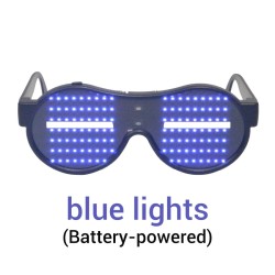 LED glasses - Battery / USB poweredParty