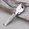 6 in 1 multi functional key - stainless steel multi toolSurvival tools