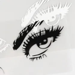 Vinyl car sticker - sexy eyesStickers