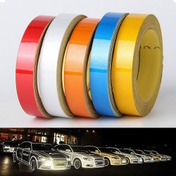 Reflective tape - car / motorcycle sticker - 1 cm * 5 mStickers