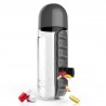 Daily pill organizer - box - water bottle - leak-proof - 600mlWater bottles