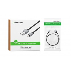 Ugreen - 24A MFi - USB to lightning - data cable - fast chargerCables