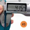 Fabric zipper - with 10 sliders - 5mTextile