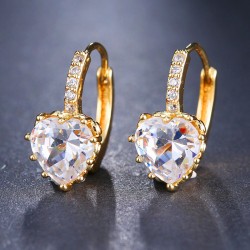 Luxurious earrings with crystalsEarrings
