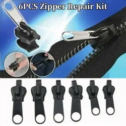 Universal instant zipper - 6 piecesTextile