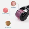 Derma roller - micro needling - titanium needle - for face / neckSkin
