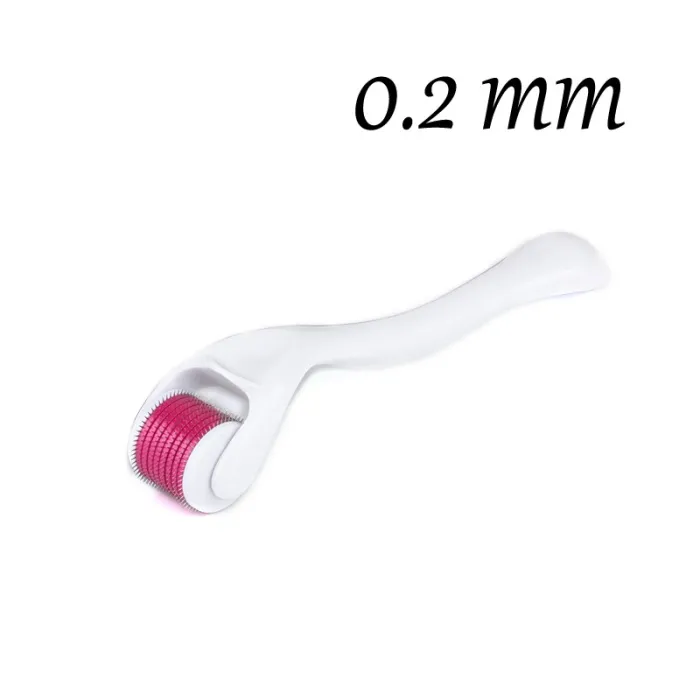 Derma roller - micro needling - titanium needle - for face / neckSkin