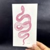 Temporary tattoo - sticker - red snakeStickers
