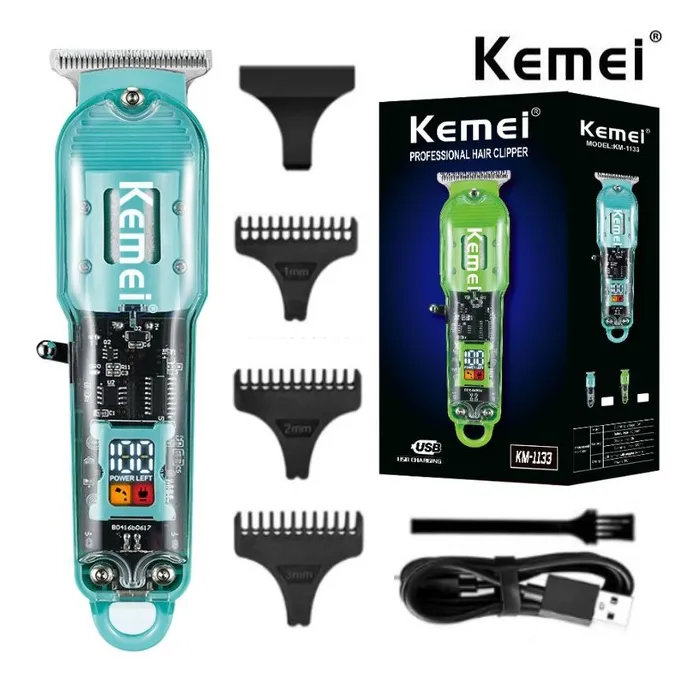 Kemei 1113 - professional hair clipper - trimmer - USBHair trimmers