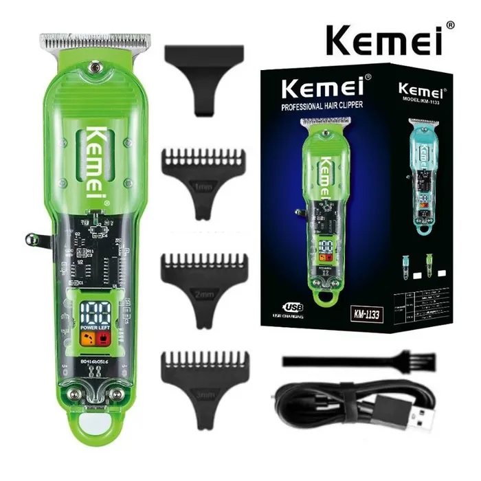 Kemei 1113 - professional hair clipper - trimmer - USBHair trimmers