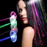 Glowing hair - hairpin with colorful luminous LED stringsWigs