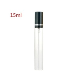 Perfume container - empty glass bottle - with atomizer - 5ml / 10 ml / 15 ml - 100 piecesPerfumes