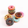 Decorative fridge magnets - colorful doughnutsFridge magnets