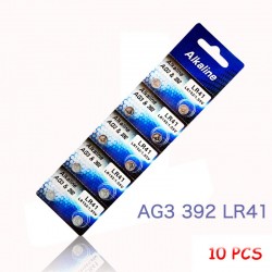 AG3 LR41 192 L736 392 SR736 V36A - button cell li-ion batteries - 10 piecesBattery