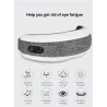 Smart eye massager - heated air compression - tired eyes - dark circles - massage - relaxation - BluetoothMassage