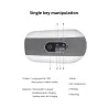 Smart eye massager - heated air compression - tired eyes - dark circles - massage - relaxation - BluetoothMassage