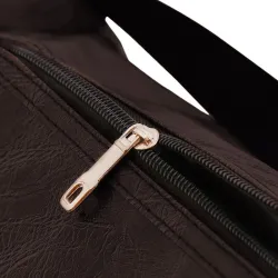 Leather travel / sports bag - shoulder strap - large capacityBags