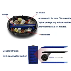 Low water filter pump - hanging waterfall - water circulation - for aquariumAquarium