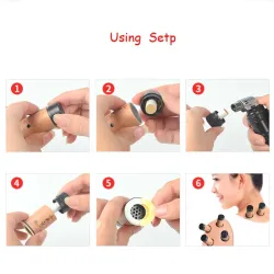 Mini Moxa - sticks - moxibustion rolls - acupuncture heat therapy - 30 piecesSkin