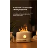 Ultrasonic air humidifier - essential oils diffuser - colorful LED flameHumidifiers