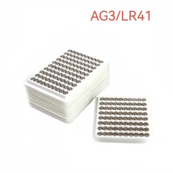 LR41 AG3 SR41W 392 192 GP192A LR736 button battery - cell batteries 100 piecesBattery