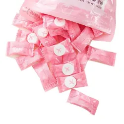 Compressed towel - travel towel - cotton 50 piecesTextile