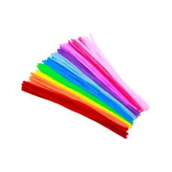 Material chenille - children educational toy - colorful pipes 100 piecesToys