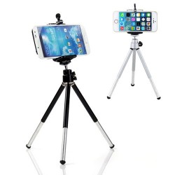 360 rotating - mini stand - tripod mount & smartphone holderTripod