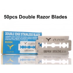 Double edge blade razor - stainless steel - 50 piecesShaving