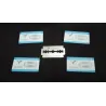 Double edge blade razor - stainless steel - 50 piecesShaving