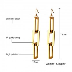 Triple Pin Long EarringsEarrings