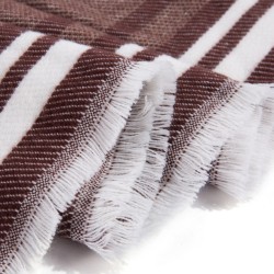 Striped Winter Scarf Soft ShawlScarves