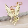 Crystal Catwoman with wings Keychain KeyringKeyrings