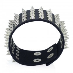 Four Row Rivet Stud Leather Bracelet UnisexBracelets