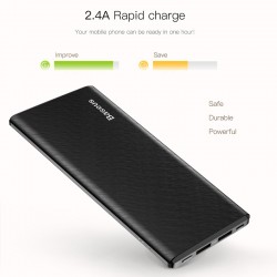 iPhone Xiaomi Mi Ultra Slim Power Bank External Battery Charger 10000 mAhPower Banks