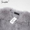 Vintage Fluffy Fur CoatJackets