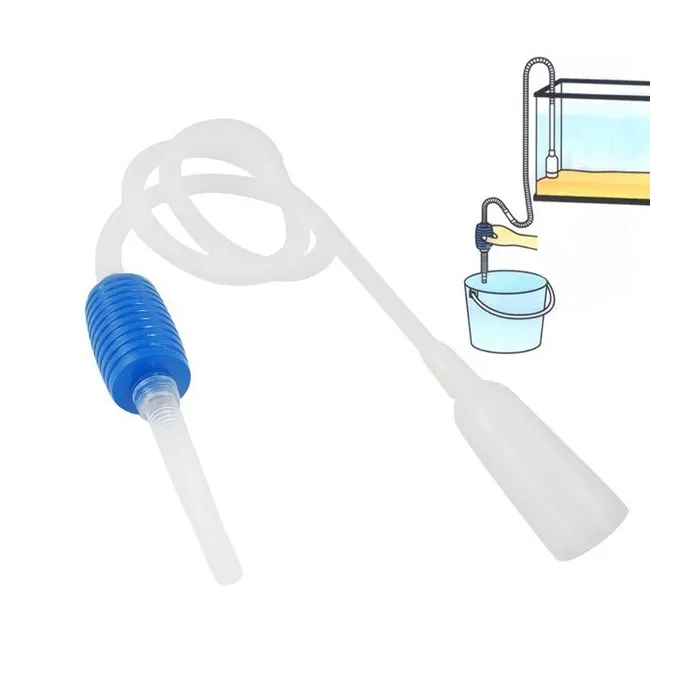 Aquarium - fish tank water cleaner - suction pipe - filter - pump 140cmAquarium