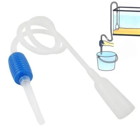 Aquarium - fish tank water cleaner - suction pipe - filter - pump 140cmAquarium