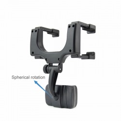 iPhone Samsung GPS Smartphone Car Rear View Mirror 360 Degree Phone HolderAccessories