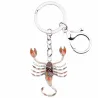 Scorpio Zodiac Sign Keychain KeyringKeyrings