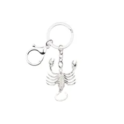 Scorpio Zodiac Sign Keychain KeyringKeyrings
